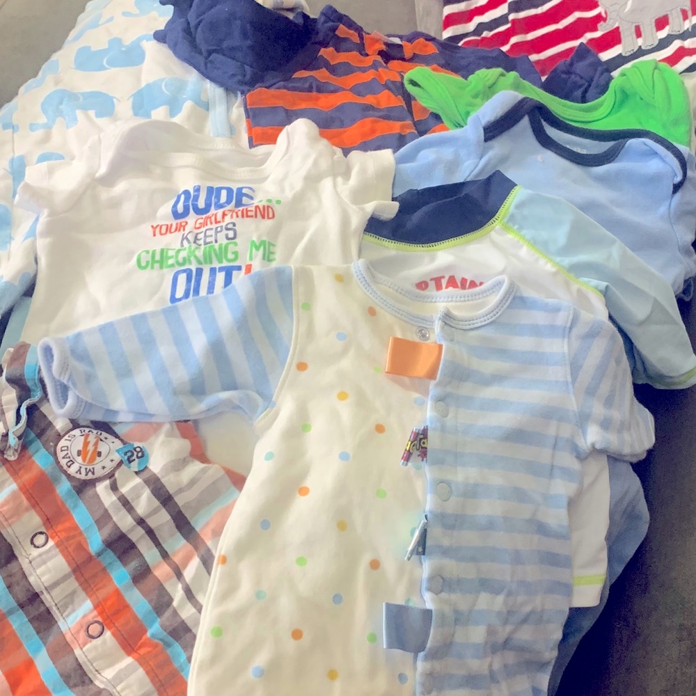 0-3 month boys bundle